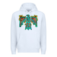 White thunderbird Premium Hoodie - JahusDesignShop