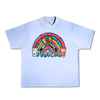 Grape Ice nurse rainbow Urban Heavy Tee - NancyCooperArtShop