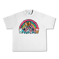 Lunar Rock nurse rainbow Urban Heavy Tee - NancyCooperArtShop