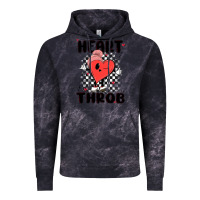 Cloud Black heart throb Vintage Hoodie - MaliasSmallBusiness