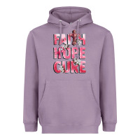 Lavender faith hope cure breast cancer Heavyweight Hoodie - CowGirlArtShop