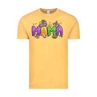 Vintage Mustard mardi gras mama Vintage Tee - MaliasSmallBusiness