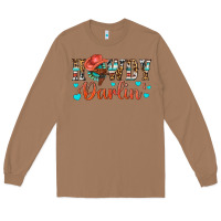 Toasted Coconut Western Howdy Darlin Long Sleeve Tee - BundleAndBundleShop