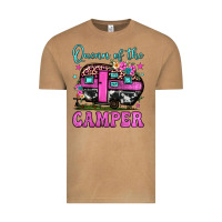 Vintage Camel queen of the camper Vintage Tee - JahusDesignShop