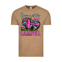 Vintage Coffee queen of the camper Vintage Tee - JahusDesignShop