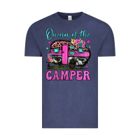 Vintage Denim queen of the camper Vintage Tee - JahusDesignShop