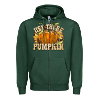 Sports Green Hey There Pumpkin Zipper Hoodie - texasbilliewilder