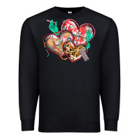 Black nurse hearts Premium Sweatshirt - CowGirlArtShop