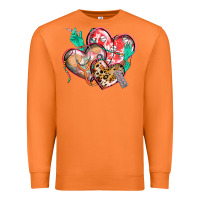 Carrot nurse hearts Premium Sweatshirt - CowGirlArtShop