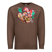 Chestnut nurse hearts Premium Sweatshirt - CowGirlArtShop