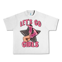 Lunar Rock lets go girls cowgirl boots star Urban Heavy Tee - MaliasSmallBusiness