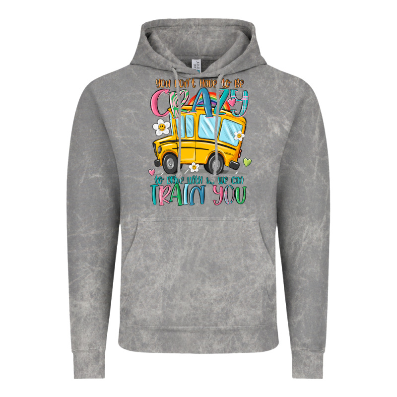 You Don't Have To Be Crazy To Drive With Us We Can Vintage Hoodie by MaliasSmallBusiness | Teevron