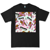 Black teacher thunderbolt and glasses Premium Tee - BundleAndBundleShop