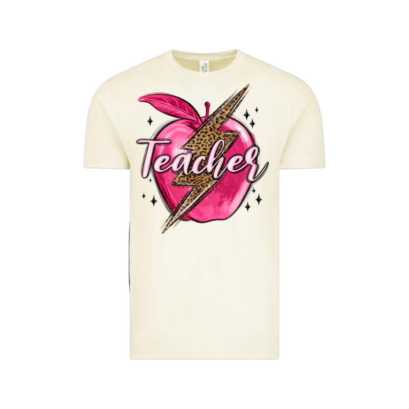 Teacher Lightning Bolt Valentine S Day Vintage Tee by MaliasSmallBusiness | Teevron