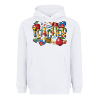 White autism teacher Heavyweight Hoodie - CowGirlArtShop