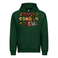 Forest Green Christmas cookie crew Urban Hoodie - FaDigitalArtStudio