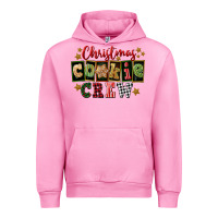 Fuchsia Pink Christmas cookie crew Urban Hoodie - FaDigitalArtStudio