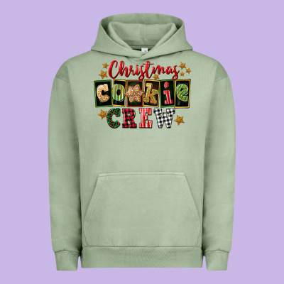 Christmas Cookie Crew Urban Hoodie Designed By Fadigitalartstudio
