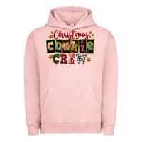 Pigment Salmon Christmas cookie crew Urban Hoodie - FaDigitalArtStudio