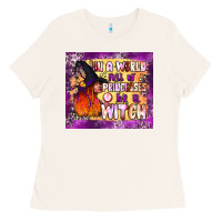 Bone in a world full of princesses be a witch tumbler Ladies Tee - BundleAndBundleShop