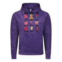 Cloud Purple god says i am valentine's day Vintage Hoodie - MaliasSmallBusiness