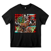 Black christmas reinder Heavy Core Tee - JahusDesignShop