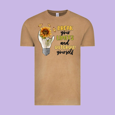 Break Your Limits Vintage Tee Designed By Maliassmallbusiness