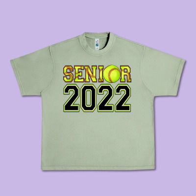Senior Softball Urban Heavy Tee Designed By Adodesignshop
