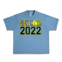 Pebble Blue senior softball Urban Heavy Tee - AdoDesignShop