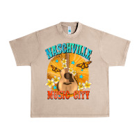 French Oak naschville music city Urban Heavy Tee - NancyCooperArtShop