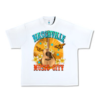Naschville Music City Urban Heavy Tee | Teevron