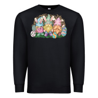 Black Easter Day gnomes Premium Sweatshirt - HowdyJamesFarm