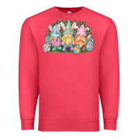 Cardinal Easter Day gnomes Premium Sweatshirt - HowdyJamesFarm