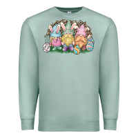 Seafoam Easter Day gnomes Premium Sweatshirt - HowdyJamesFarm