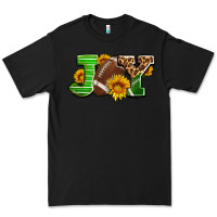 Black joy with football ball and sunflower ado Premium Tee - AdoDesignShop