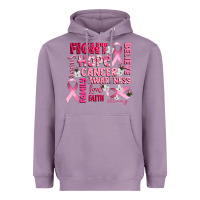 Lavender cancer awareness fight believe hope survive Heavyweight Hoodie - CowGirlArtShop