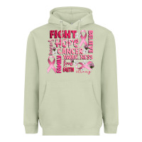 Matcha cancer awareness fight believe hope survive Heavyweight Hoodie - CowGirlArtShop
