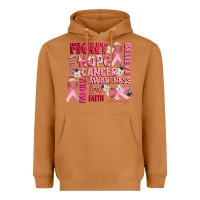 Meerkat cancer awareness fight believe hope survive Heavyweight Hoodie - CowGirlArtShop