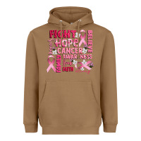 Toasted Coconut cancer awareness fight believe hope survive Heavyweight Hoodie - CowGirlArtShop