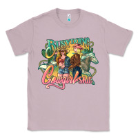 Lilac busy doing cowgirl Classic Tee - NancyCooperArtShop