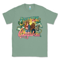 Sage busy doing cowgirl Classic Tee - NancyCooperArtShop