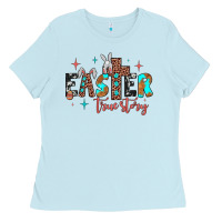 Baby Blue easter true story Ladies Tee - JahusDesignShop