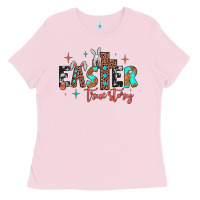 Bubblegum Pink easter true story Ladies Tee - JahusDesignShop