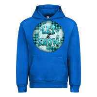 Cobalt let it snow Urban Hoodie - FaDigitalArtStudio