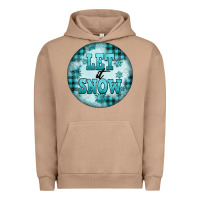 Pigment Burro let it snow Urban Hoodie - FaDigitalArtStudio