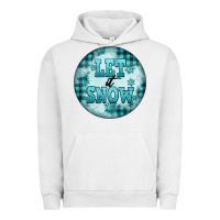 Pigment Lunar Rock let it snow Urban Hoodie - FaDigitalArtStudio