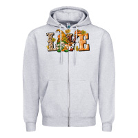 Love Gnome Zipper Hoodie | Teevron