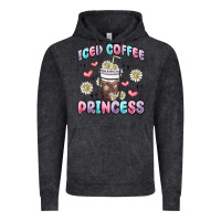 Iced Coffee Princess Vintage Hoodie | Teevron