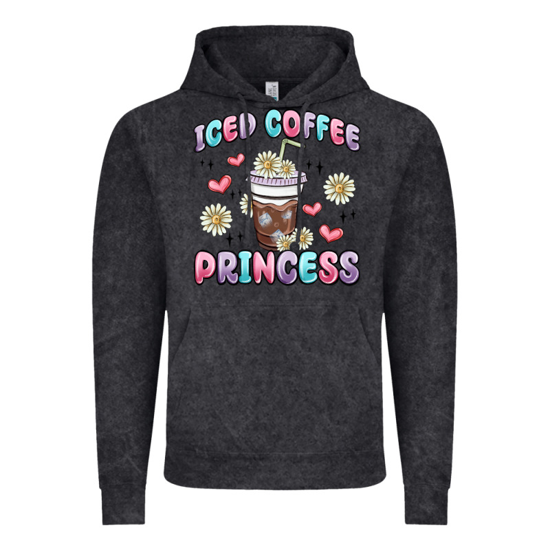 Iced Coffee Princess Vintage Hoodie by MaliasSmallBusiness | Teevron