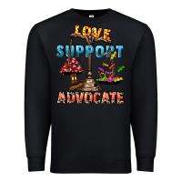 Black Love support advocate Premium Sweatshirt - CowGirlArtShop